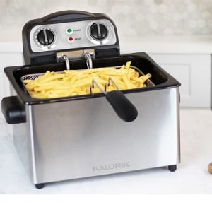 Fritteuse für knusprige Pommes und vielseitige Snacks